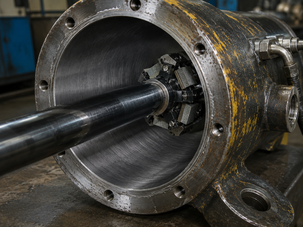 Honing the hydraulic cylinder – when is it needed during piston seal replacement?